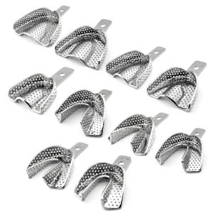 KMT CUCHARILLAP/DENTADO INOX JUEGO PERFORADO 10PZS