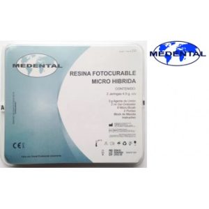 MEDENTAL RESINA FOTOCURABLE KIT 2 JERINGAS